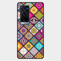 Mandala Glass Case Cover V2 For Vivo X60 Pro Plus 5G
