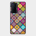 Mandala Glass Case Cover V2 For Vivo X70 Pro 5G