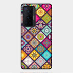 Mandala Glass Case Cover V2 For Vivo X70 Pro 5G