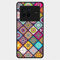 Mandala Glass Case Cover V2 For Vivo X80 5G