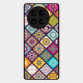 Mandala Glass Case Cover V2 For Vivo X90 Pro 5G