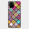 Mandala Glass Case Cover V2 For Vivo Y01