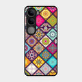 Mandala Glass Case Cover V2 For Vivo Y300 5G
