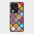 Mandala Glass Case Cover V2 For Vivo Y31 Pro 5G