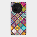 Mandala Glass Case Cover V2 For Vivo Y39 5G