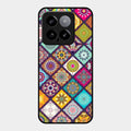 Mandala Glass Case Cover V2 For Xiaomi 14 5G