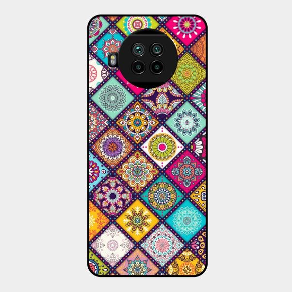 Mandala Glass Case Cover V2 For Xiaomi Mi 10I 5G