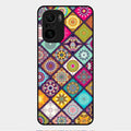Mandala Glass Case Cover V2 For Xiaomi Mi 11X 5G