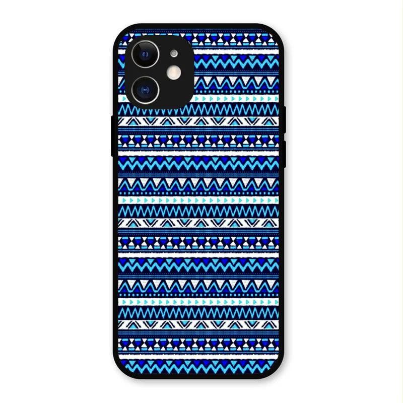 Mandala Glossy Metal Case Cover For iPhone 12