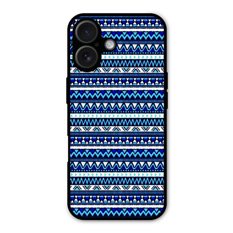 Mandala Glossy Metal Case Cover For iPhone 16