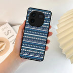 Mandala Glossy Metal Case Cover For iQOO - ShopOnCliQ
