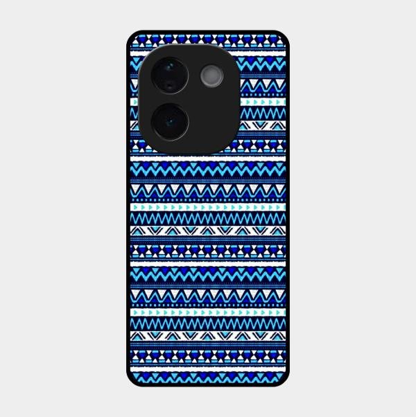 Mandala Glossy Metal Case Cover For Iqoo Z9S Pro 5G
