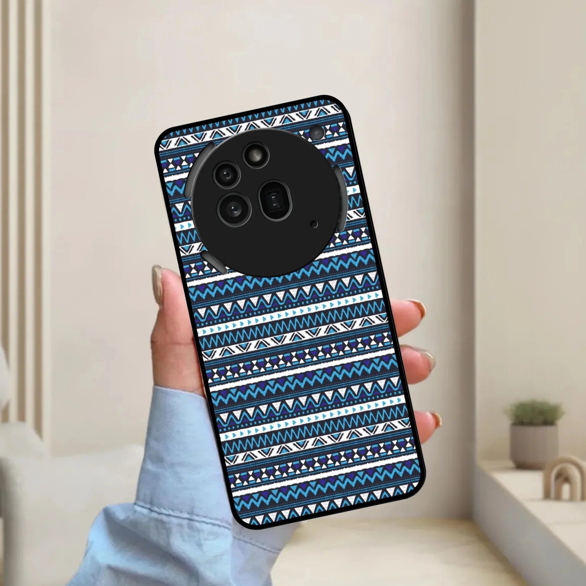 Mandala Glossy Metal Case Cover For Nothing - ShopOnCliQ