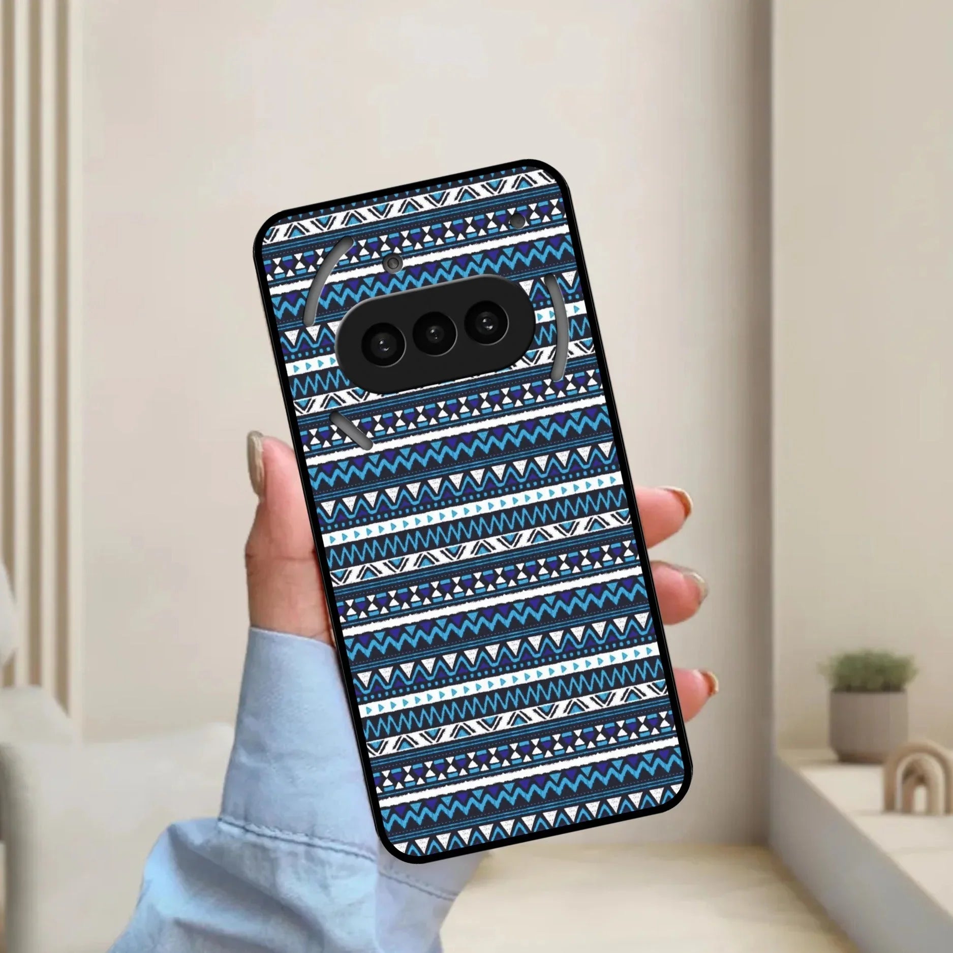 Mandala Glossy Metal Case Cover For Nothing - ShopOnCliQ