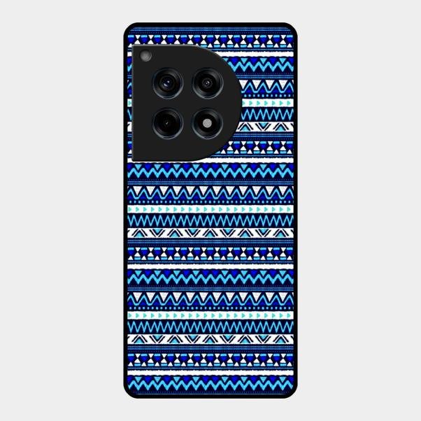 Mandala Glossy Metal Case Cover For Oneplus 12R 5G