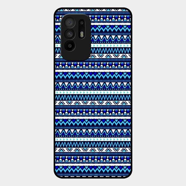 Mandala Glossy Metal Case Cover For Oppo F19 Pro Plus 5G