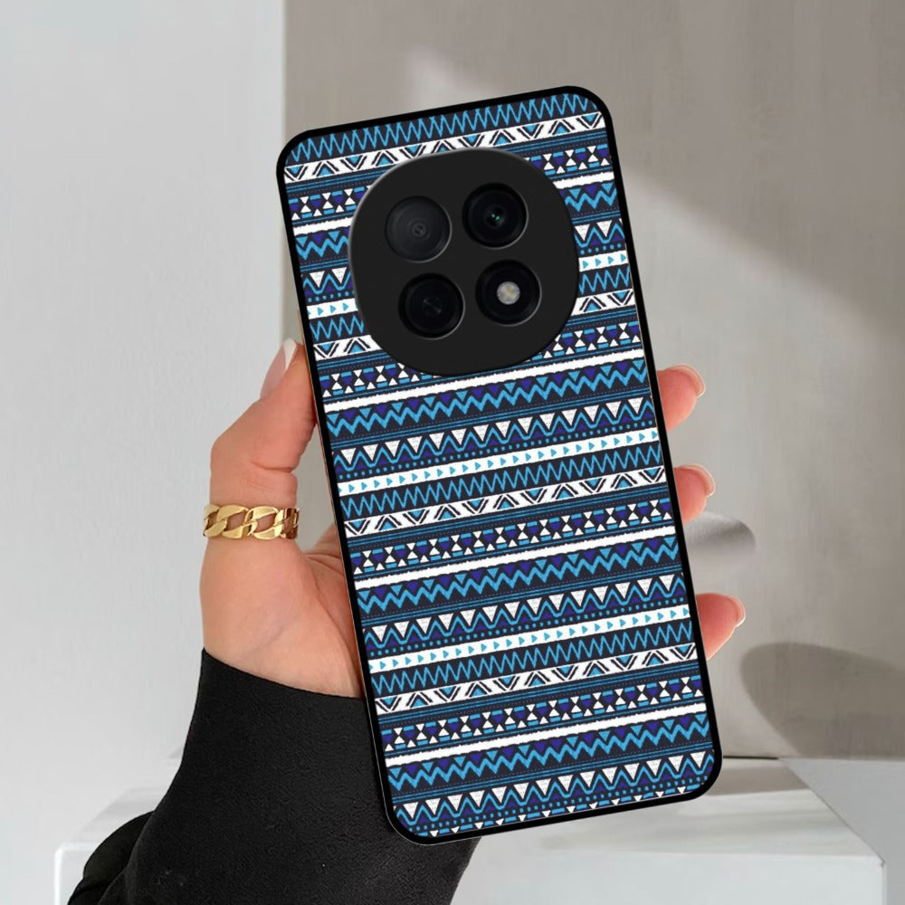 Mandala Glossy Metal Case Cover For Oppo