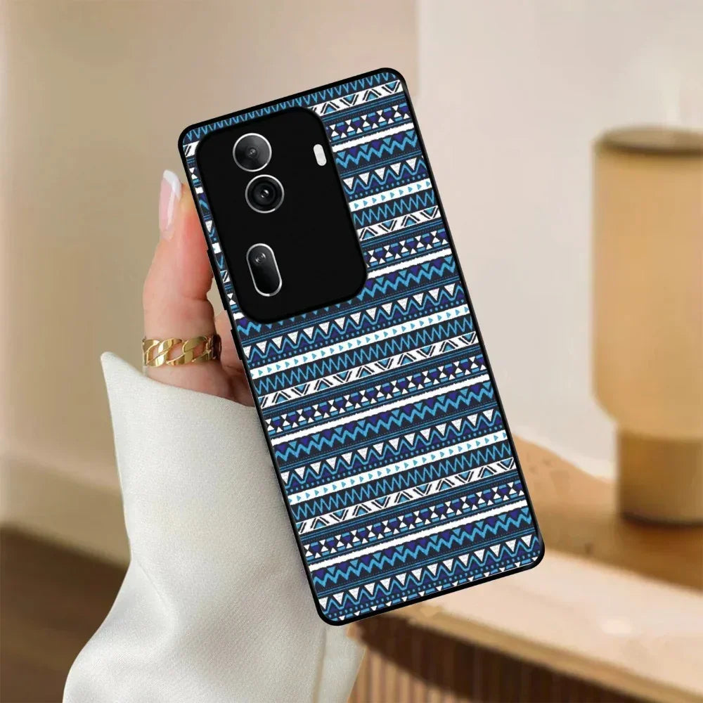 Mandala Glossy Metal Case Cover For Oppo - ShopOnCliQ