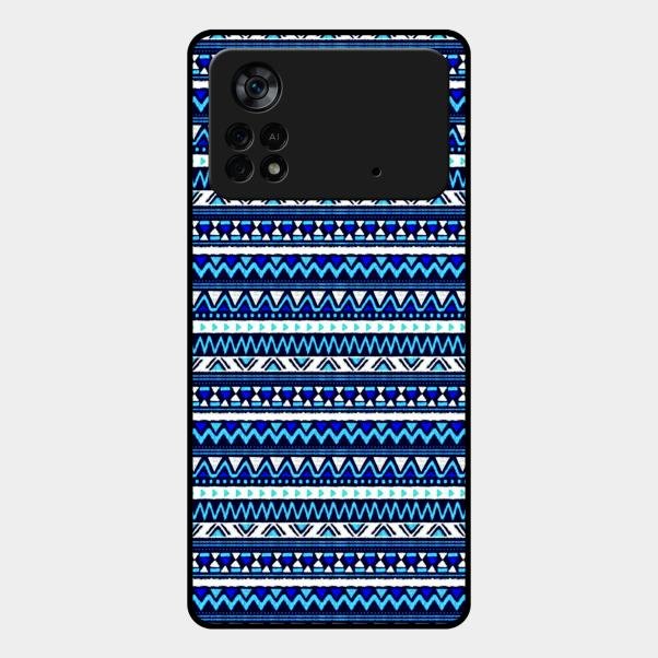 Mandala Glossy Metal Case Cover For Poco X4 Pro 5G