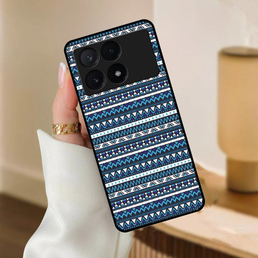 Mandala Glossy Metal Case Cover For Poco