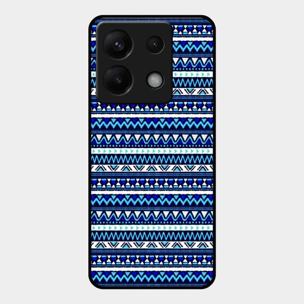 Mandala Glossy Metal Case Cover For Redmi Note 13 Pro 5G