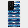 Mandala Glossy Metal Case Cover For Samsung Galaxy S21 Ultra