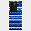 Mandala Glossy Metal Case Cover For Vivo V27 Pro 5G