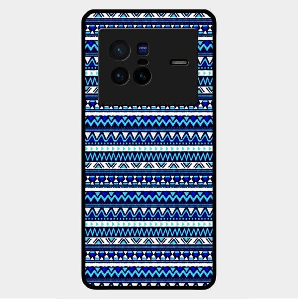 Mandala Glossy Metal Case Cover For Vivo X80 5G