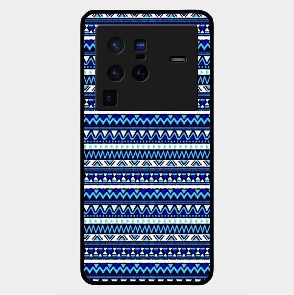 Mandala Glossy Metal Case Cover For Vivo X80 Pro 5G