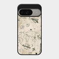 Map Mania Glass Case Cover For Google Pixel 9 5G
