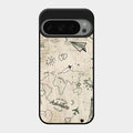 Map Mania Glass Case Cover For Google Pixel 9 Pro 5G