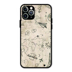 Map Mania Glass Case Cover For iPhone 11 Pro Max