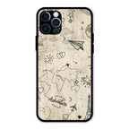 Map Mania Glass Case Cover For iPhone 12 Pro Max