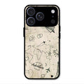 Map Mania Glass Case Cover For iPhone 17 Pro