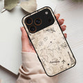 Map Mania Glass Case Cover For iPhone 17 Pro Max