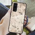 Map Mania Glass Case Cover For iQOO - ShopOnCliQ