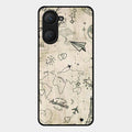 Map Mania Glass Case Cover For Iqoo Z9 Lite 5G