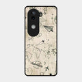 Map Mania Glass Case Cover For Iqoo Z9S 5G