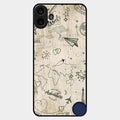 Map Mania Glass Case Cover For Nothing Cmf Phone 1
