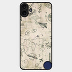 Map Mania Glass Case Cover For Nothing Cmf Phone 1