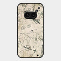 Map Mania Glass Case Cover For Nothing Phone 2A 5G