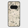 Map Mania Glass Case Cover For Nothing Phone 3A 5G