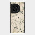 Map Mania Glass Case Cover For Oneplus 12R 5G