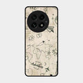 Map Mania Glass Case Cover For Oneplus 13 5G