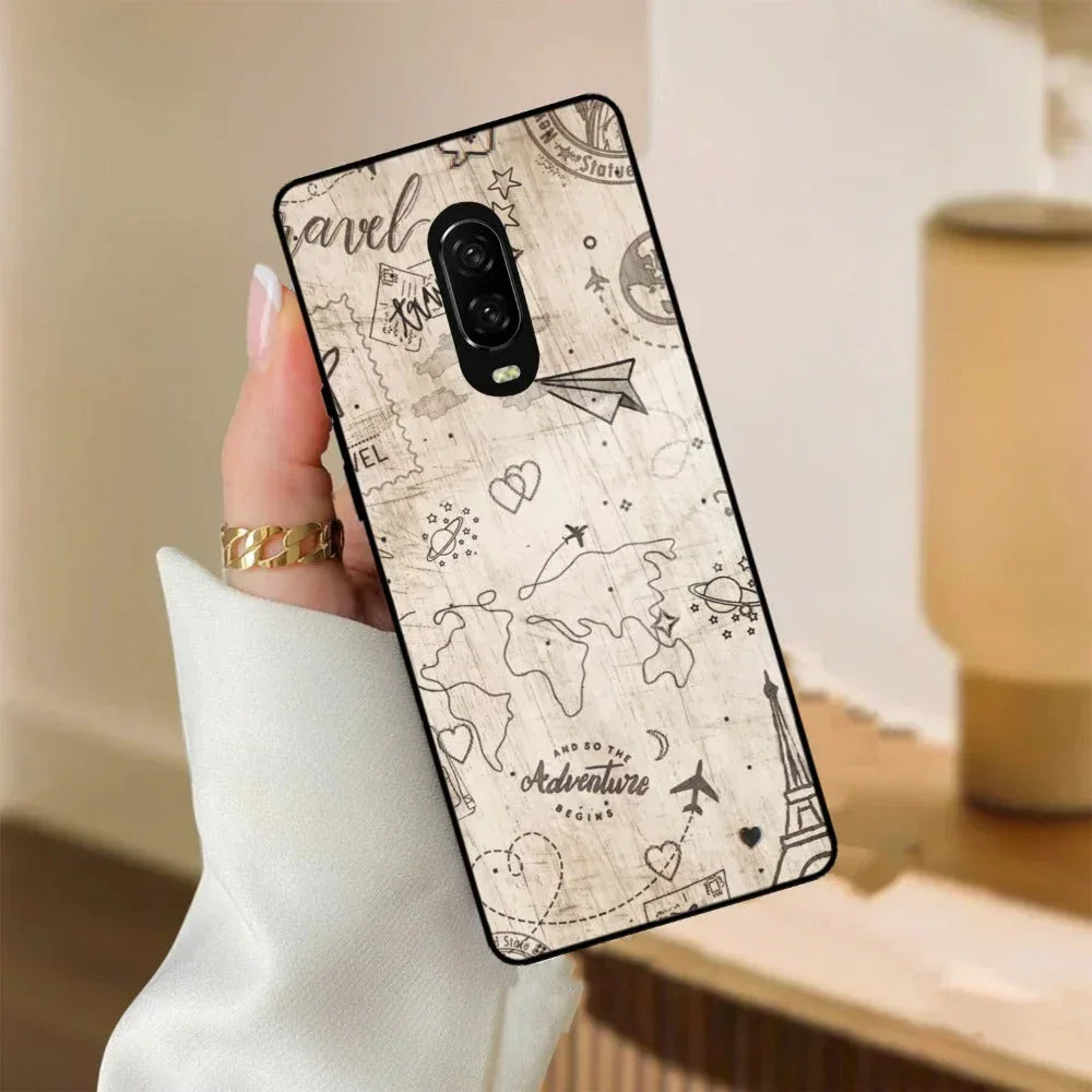 Map Mania Glass Case Cover For OnePlus - ShopOnCliQ
