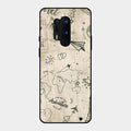Map Mania Glass Case Cover For Oneplus 8 Pro