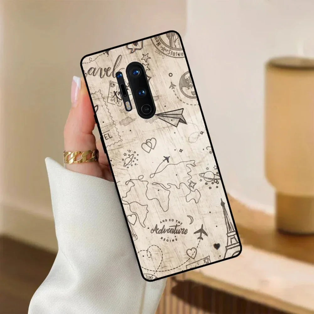 Map Mania Glass Case Cover For OnePlus - ShopOnCliQ