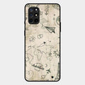 Map Mania Glass Case Cover For Oneplus 8T