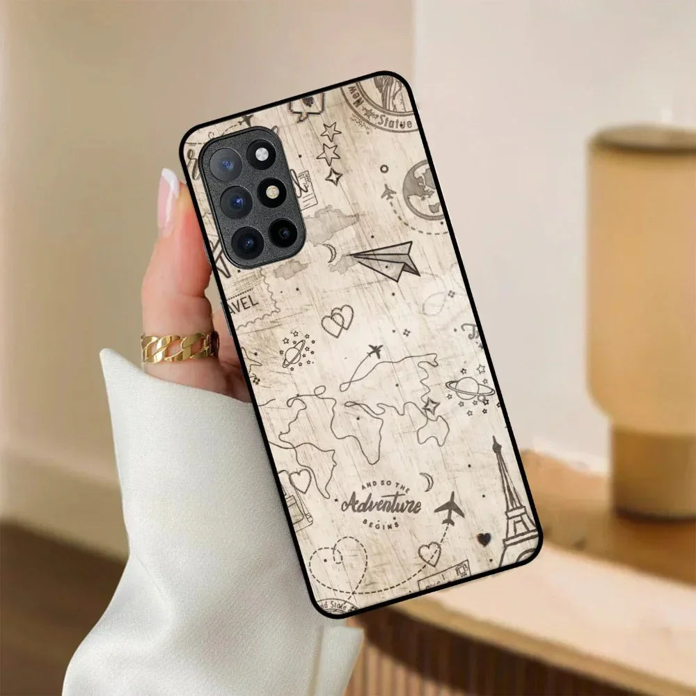 Map Mania Glass Case Cover For OnePlus - ShopOnCliQ