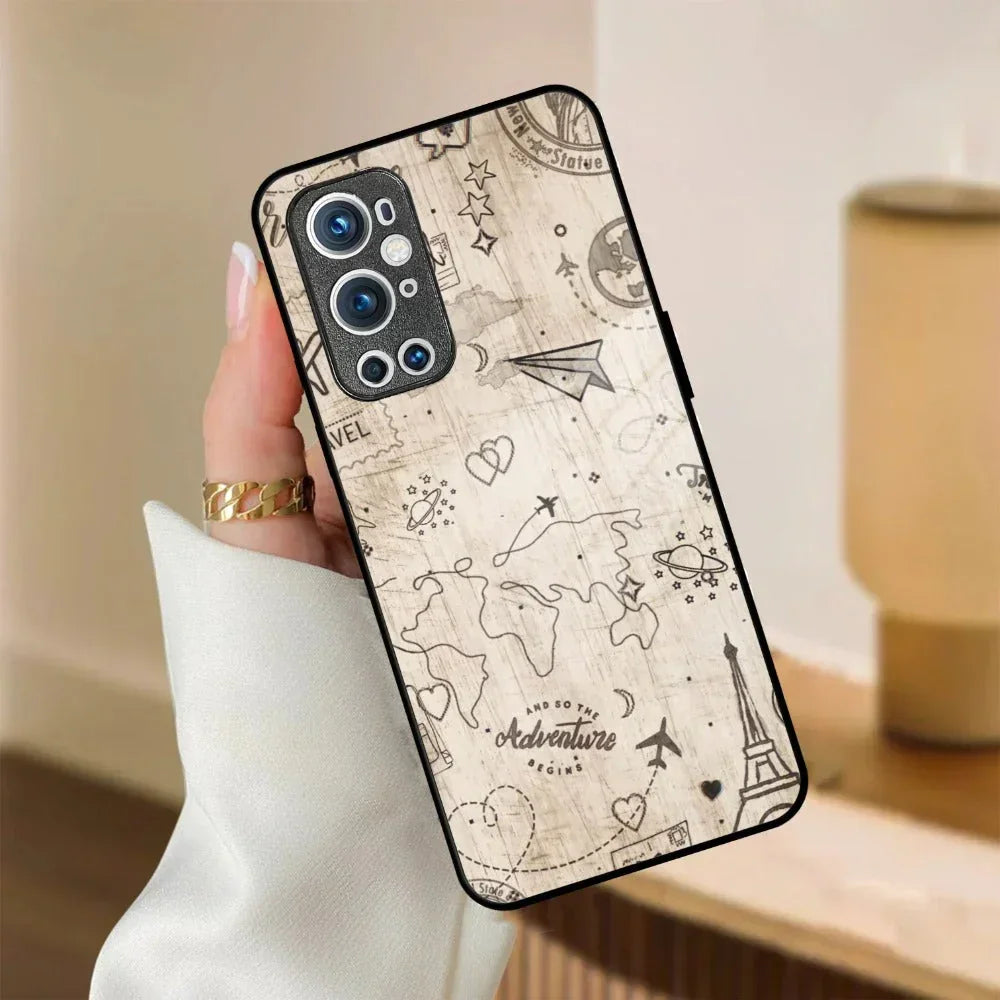 Map Mania Glass Case Cover For OnePlus - ShopOnCliQ